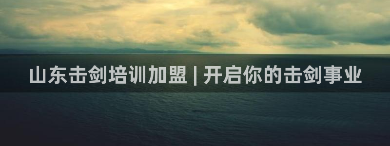 富联集团做什么的：山东击剑培训加盟 | 开启你的击剑